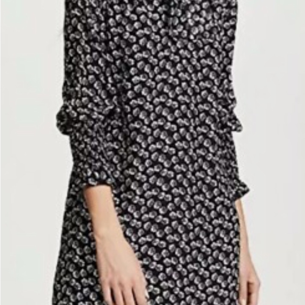 Rebecca Taylor Black and White Mini Dress